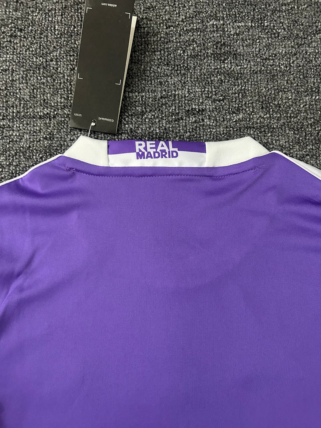 2016/2017 Retro Long Sleeve Real Madrid Away Football Shirt 1:1 Kids Size