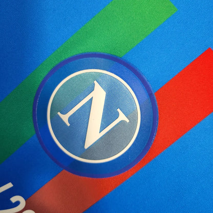 2023/2024 Napoli Soccer Commemorative Edition Blue Jersey 1:1