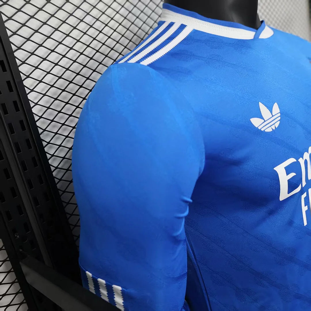 2025/2026 Long Sleeve Player Version Real Madrid Third Away Football Jersey 1:1