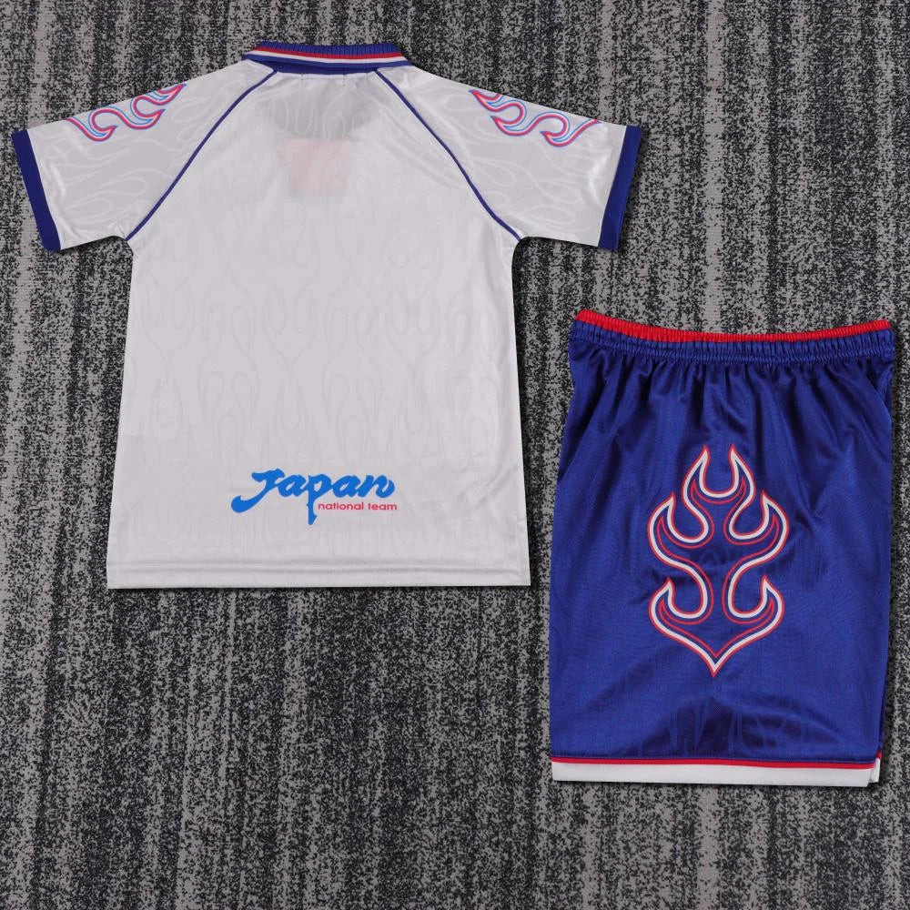 1998 Retro Japan Away Football Shirt 1:1 Kids Size