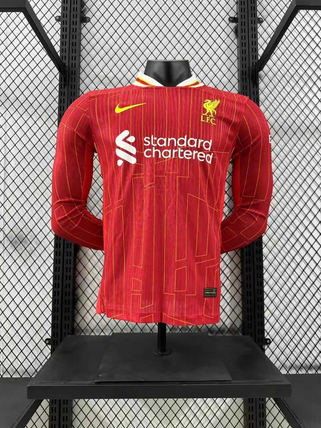 2024/2025 Long Sleeve Liverpool Home Player Version Football Shirt 1:1