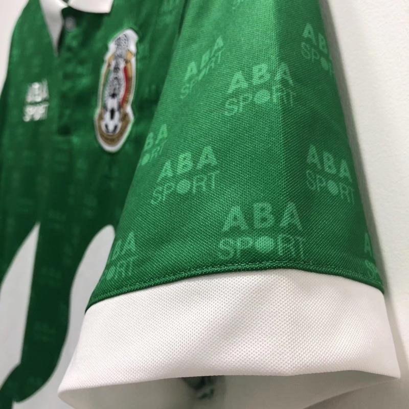 1995 Retro Mexico Home Soccer Jersey 1:1