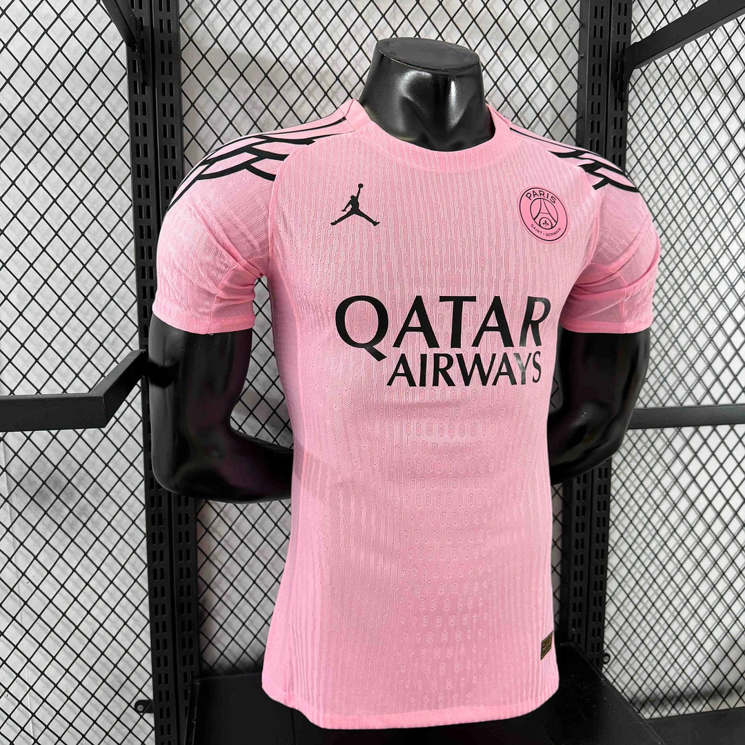 2025/2026 Player Version Paris Saint-Germain Fourth Away pink Football Shirt 1:1