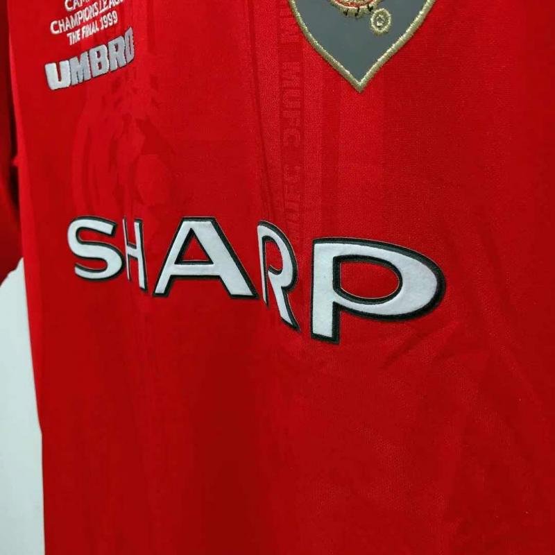 1999/2000 Retro Manchester United Home Football Shirt 1:1