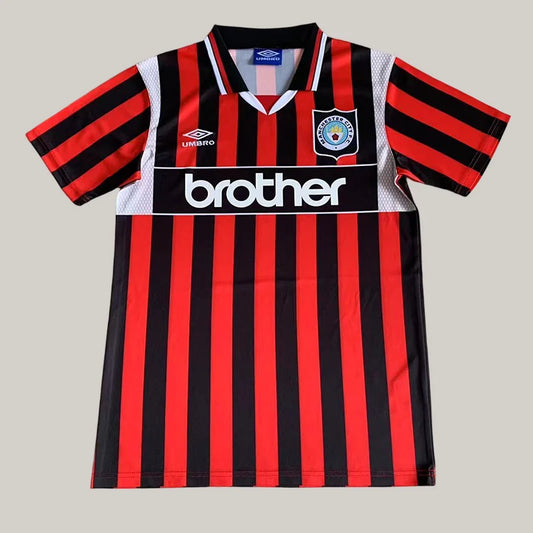 1996/1997 Retro Manchester City Away Football Shirt 1:1