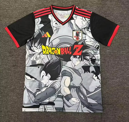 2024/2025 Japan Dragon Ball Anime Grey Black Football Jersey 1:1