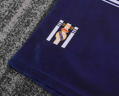 1998-1999 Retro Real Madrid Away Football Shirt 1:1 Kids Size