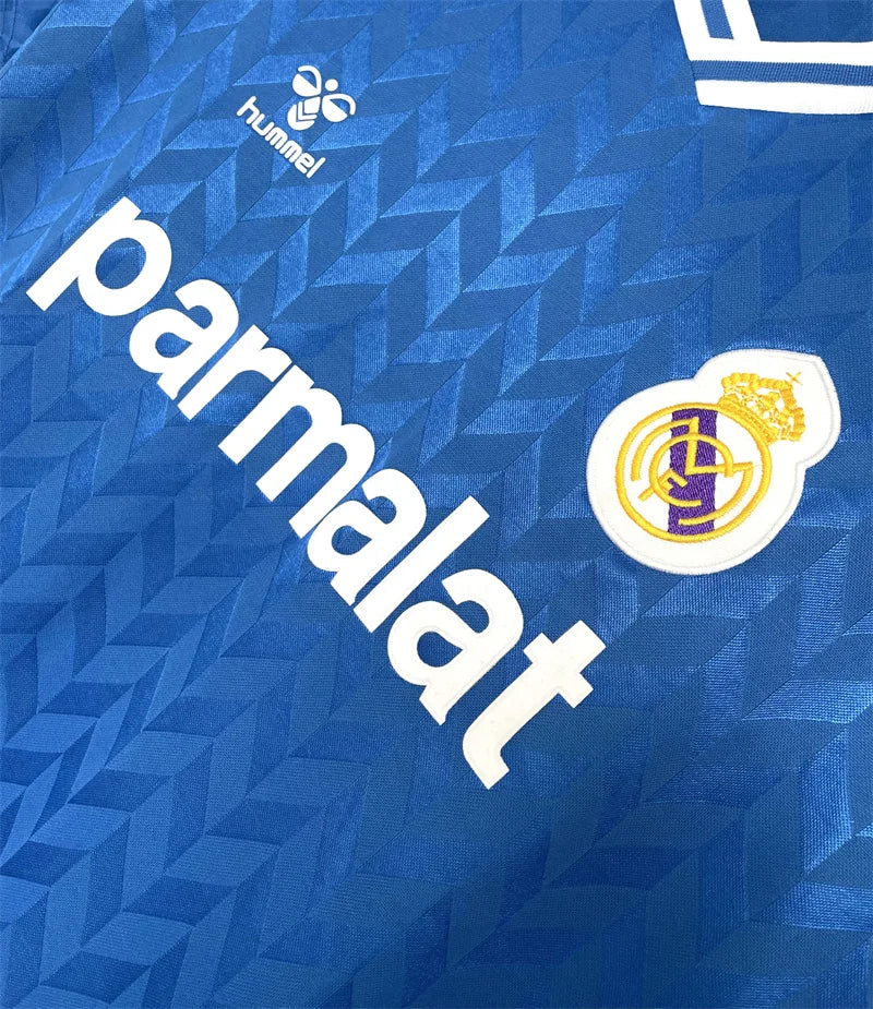 1986/1987 Retro Real Madrid Away Soccer Jersey 1:1