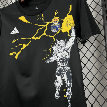 2025/2026 Real Madrid Collaboration With Marvel 02 Football Shirt 1:1 Kids Size