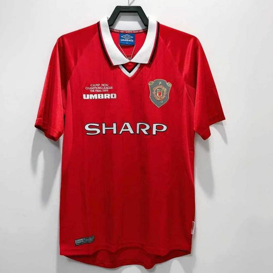 1999/2000 Retro Manchester United Home Football Shirt 1:1