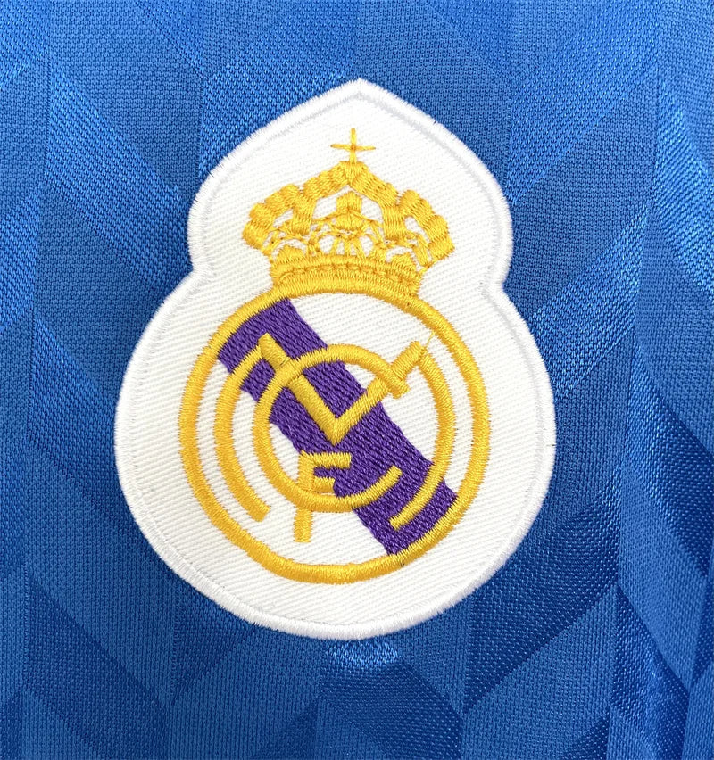 1986/1987 Retro Real Madrid Away Soccer Jersey 1:1