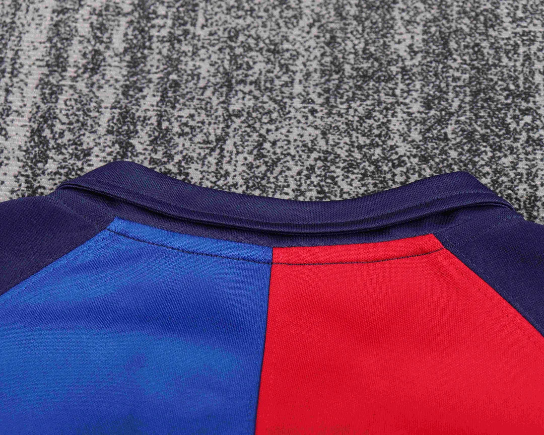 1899-1999 Retro Barcelona 100th Anniversary Version Home Football Shirt 1:1 Kids Size