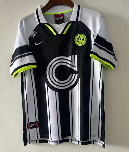 1995/1996 Retro Dortmund Away Football Shirt 1:1