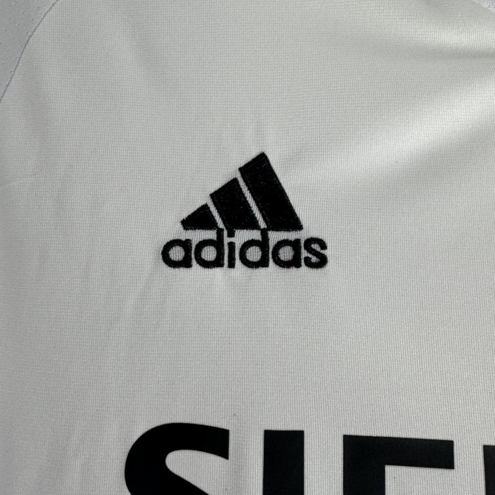 2005/2006 Retro Long Sleeve Real Madrid Home Soccer Jersey 1:1