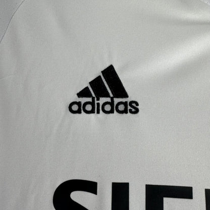 2005/2006 Retro Long Sleeve Real Madrid Home Soccer Jersey 1:1
