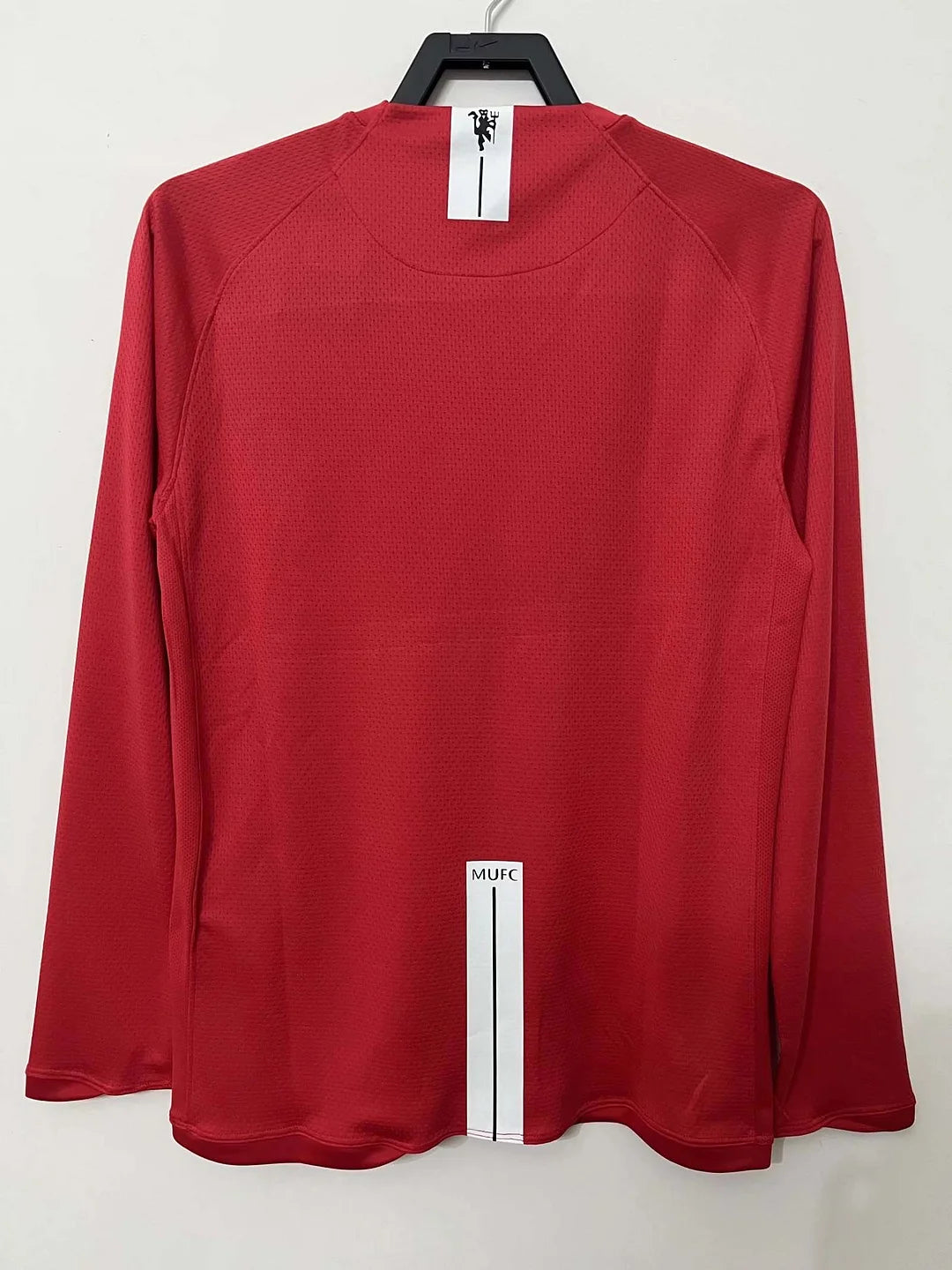 2007-2008 Retro Long Sleeve Manchester United League Edition Home Football Shirt 1:1