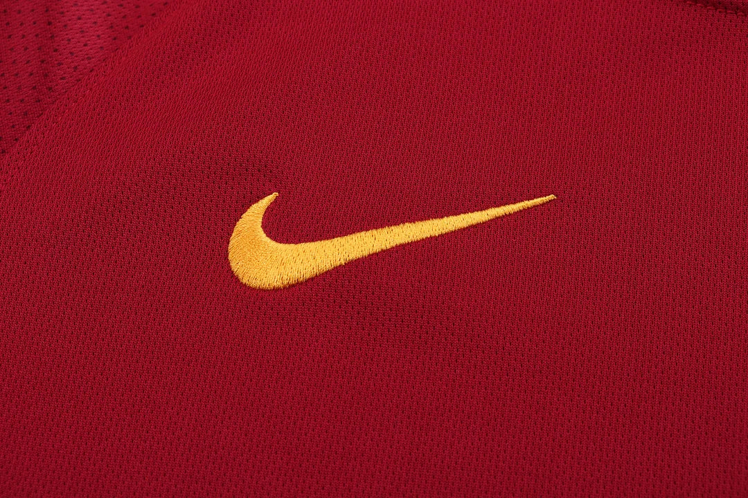 2017/2018 Retro Roma Home Soccer Jersey 1:1 Kids Size