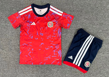 2026 Costa Rica National Team Home Football Shirt 1:1 Kids Size