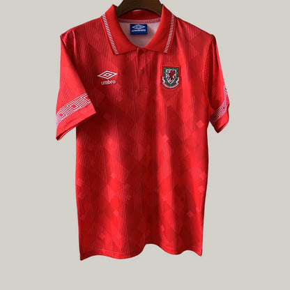 1991 Retro Wales Home Football Shirt 1:1