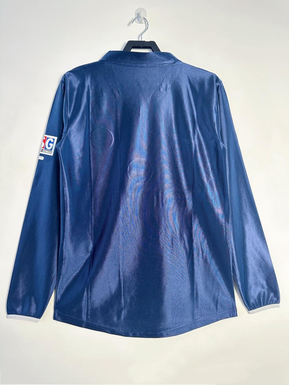 2001/2002 Retro Long Sleeve Psg Paris Saint-Germain Home Football Shirt 1:1
