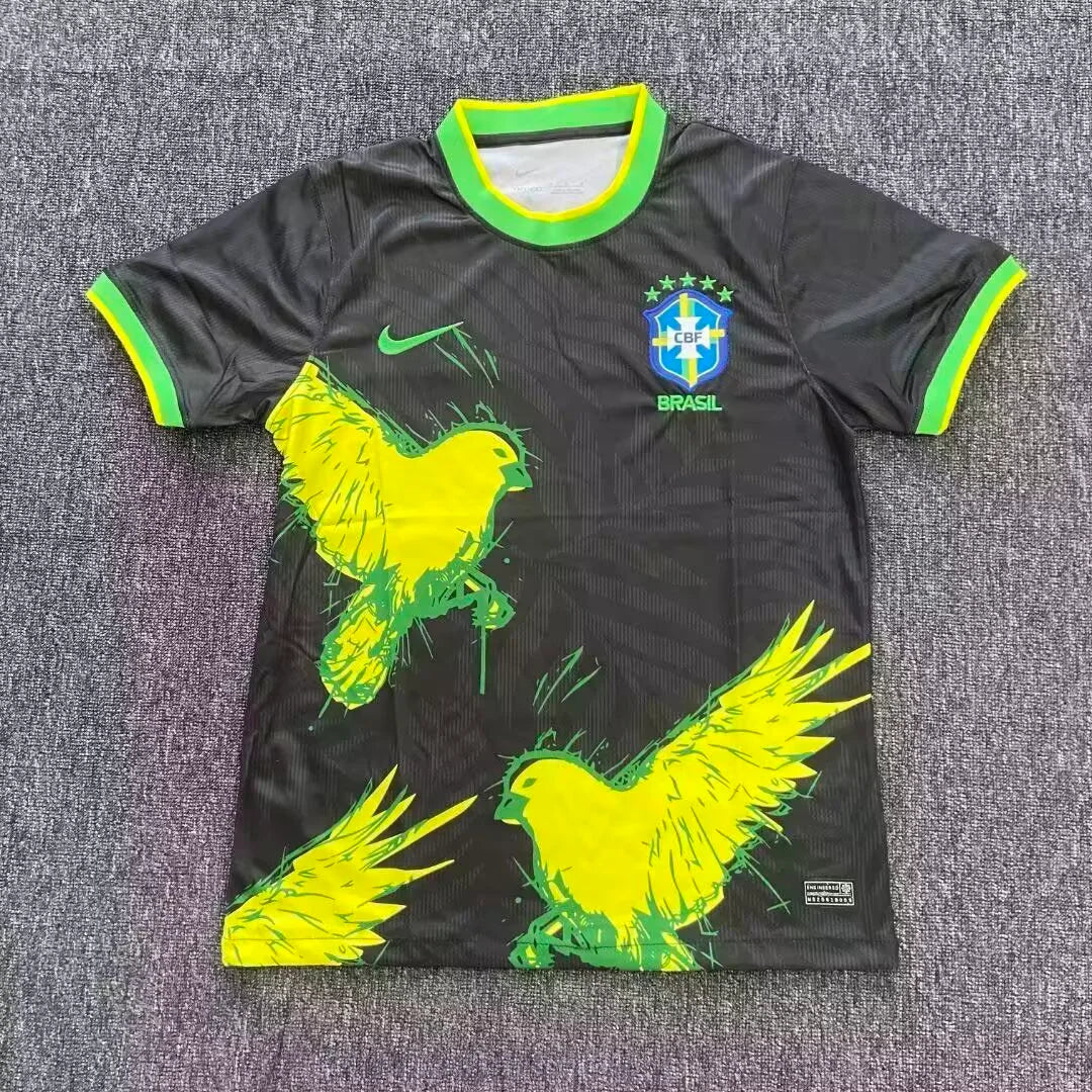 2025/2026 Brazil Birdie Black Football Shirt 1:1