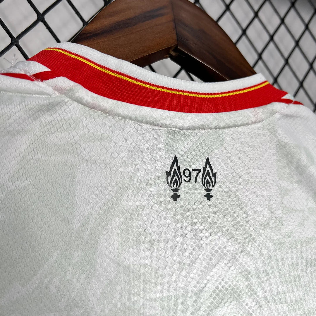 2024/2025 Liverpool Third Away Soccer Jersey 1:1 Kids Size