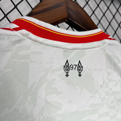 2024/2025 Liverpool Third Away Soccer Jersey 1:1 Kids Size