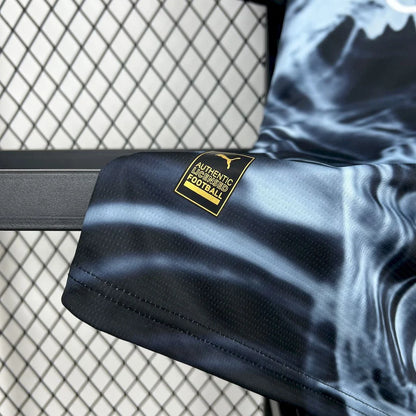 2025/2026 Manchester City Black And Blue Concept Version Football Jersey 1:1