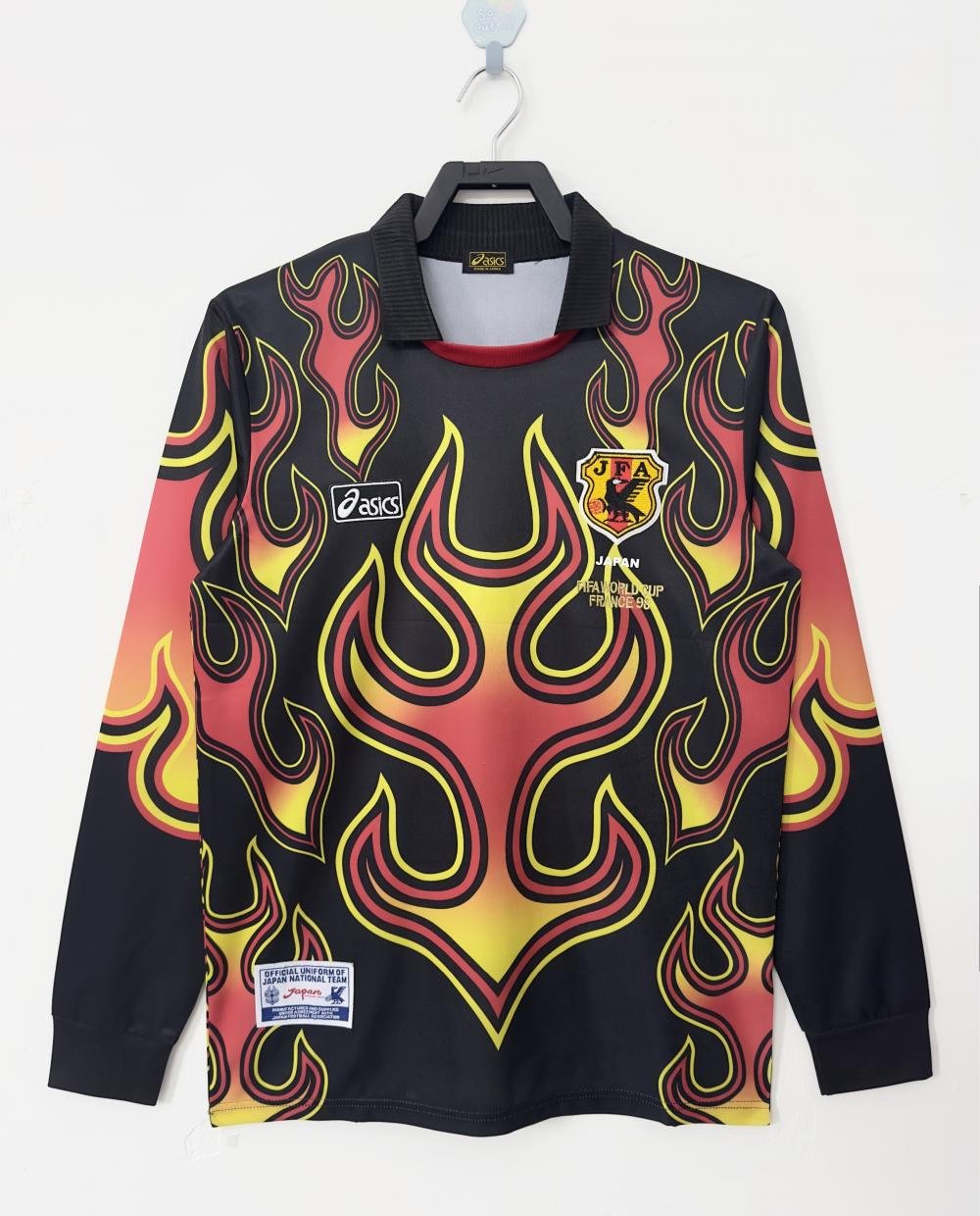 1998 Retro Japan Goalkeeper Football Jersey Long Sleeve 1:1 Thailand Quality