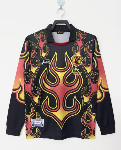 1998 Retro Japan Goalkeeper Football Jersey Long Sleeve 1:1 Thailand Quality