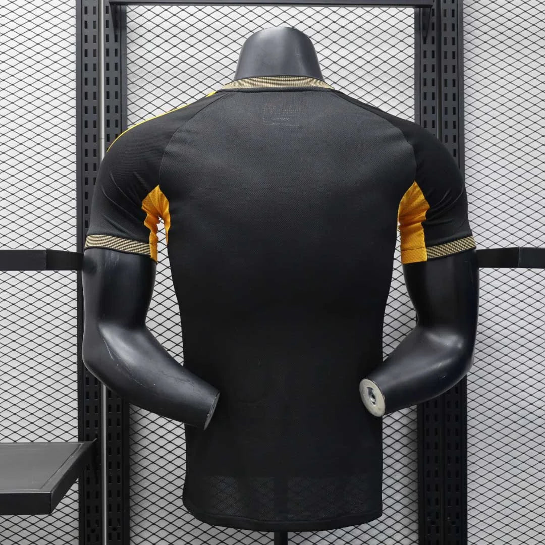2025/2026 Player Version Real Madrid Special Edition Black and Gold Football Jersey 1:1