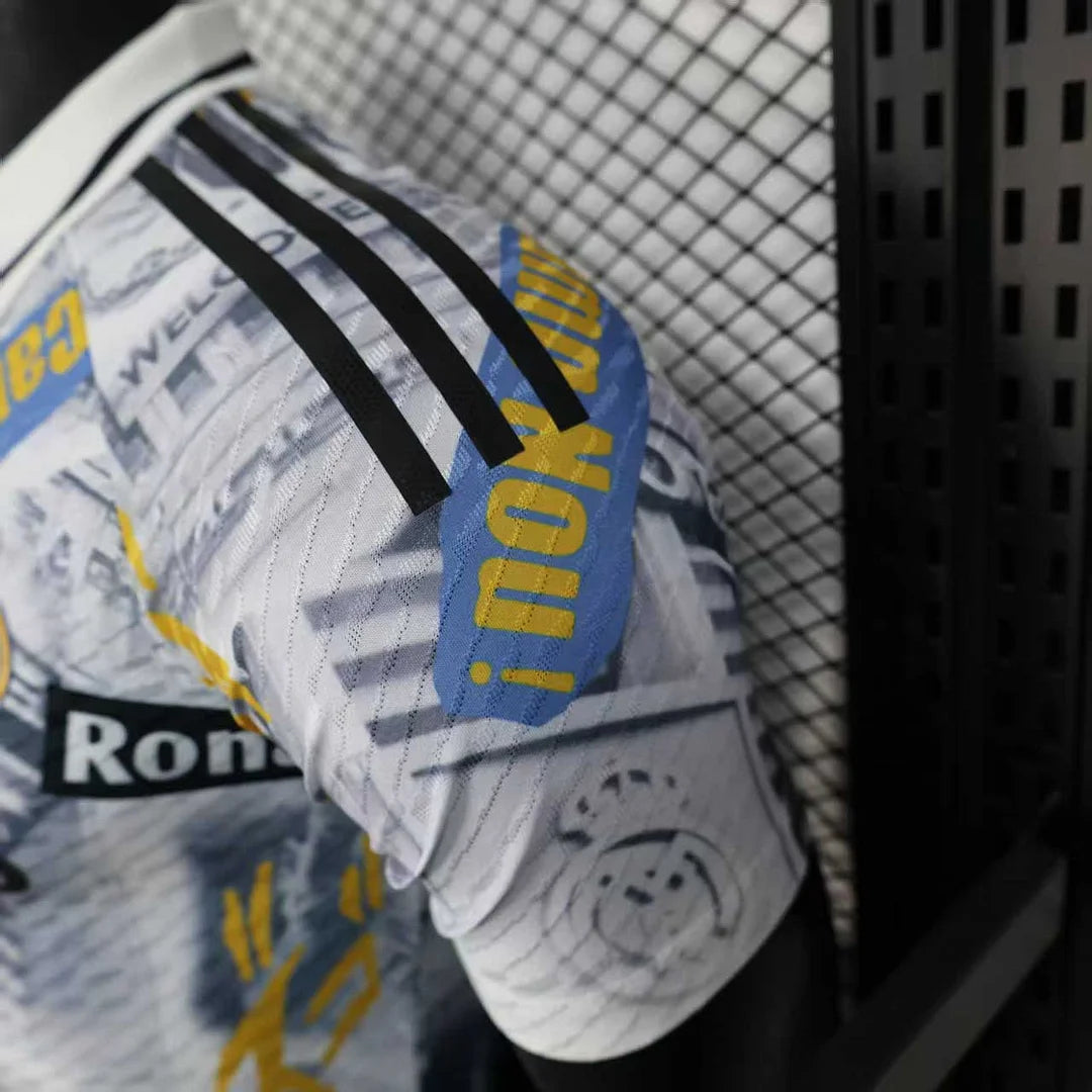 2025/2026 Player Version Real Madrid Champions League Highlights Football Jersey 1:1