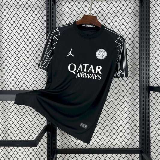 2025/2026 Psg Paris Saint-Germain Third Away Black Football Jersey 1:1