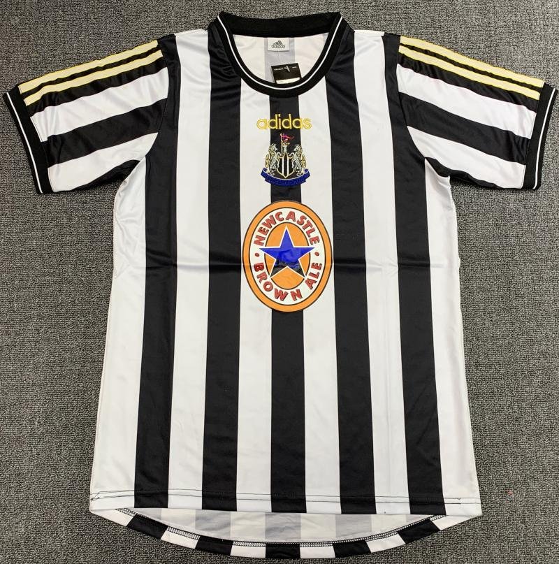 1997-1999 Retro Newcastle United Home Soccer Jersey 1:1