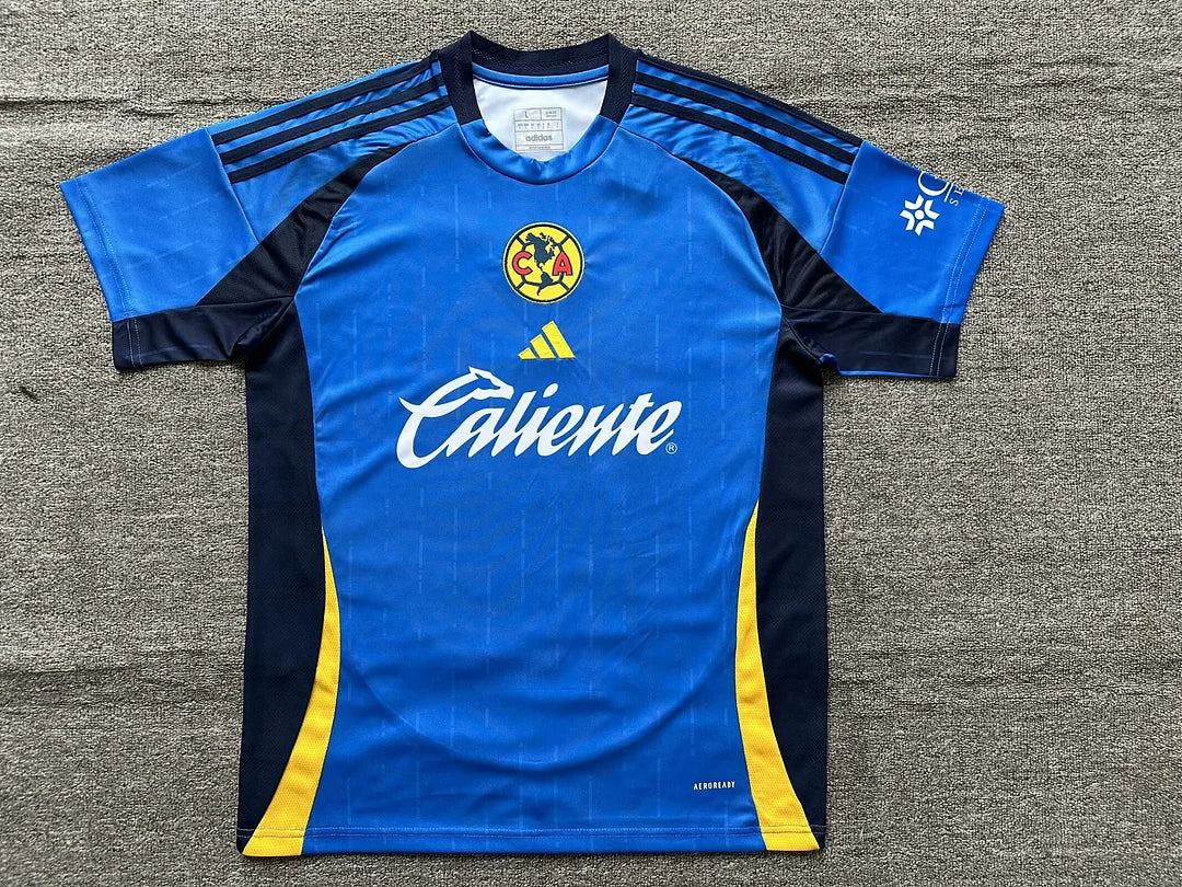 2025/2026 Club Am¨¦rica Training clothes Blue Football Shirt 1:1