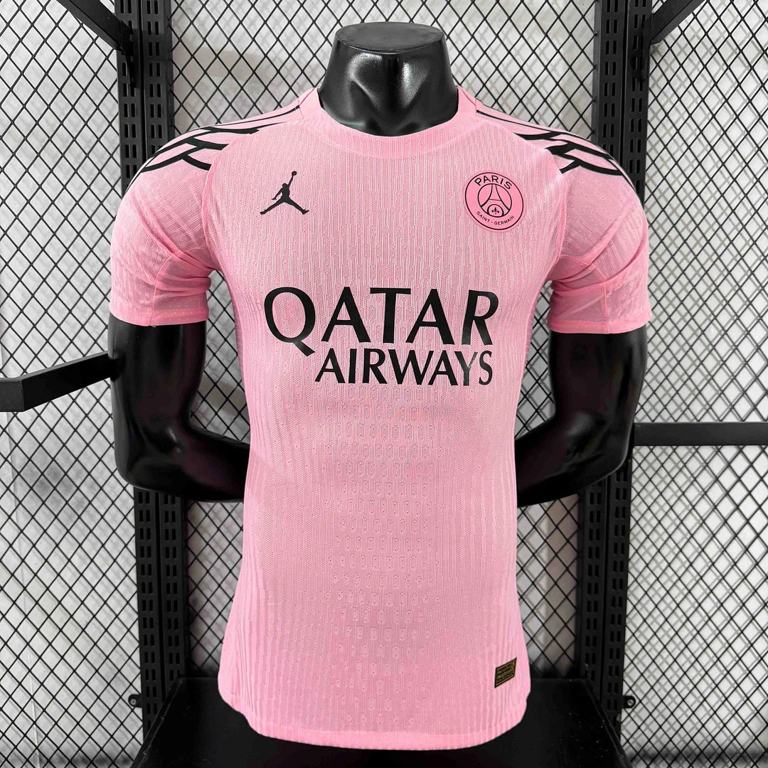 2025/2026 Player Version Paris Saint-Germain Fourth Away pink Football Shirt 1:1