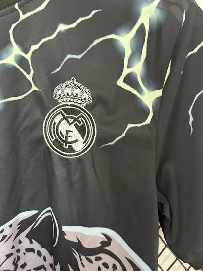 2024/2025 Real Madrid Leopard Special Edition Jersey Green 1:1