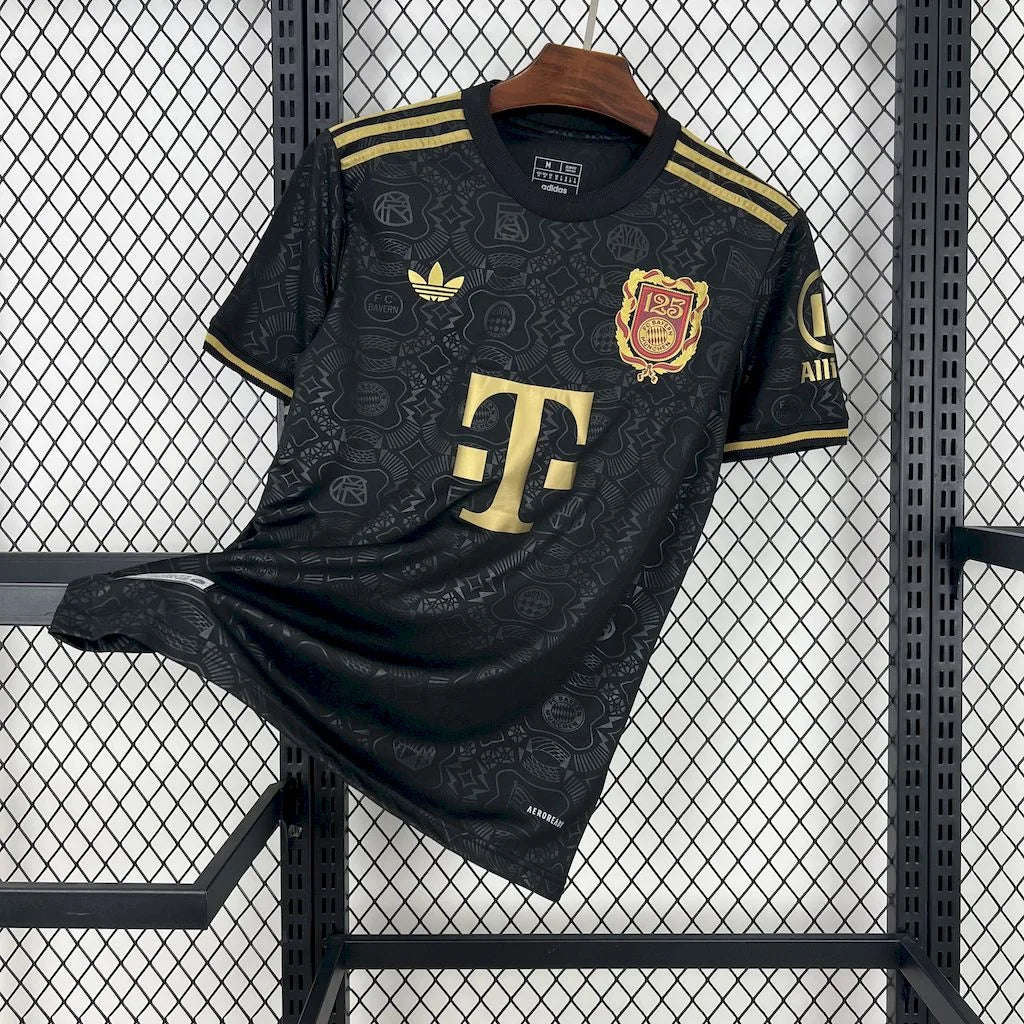 2025/2026 Bayern Munich 125th Anniversary Edition Black Football Jersey 1:1