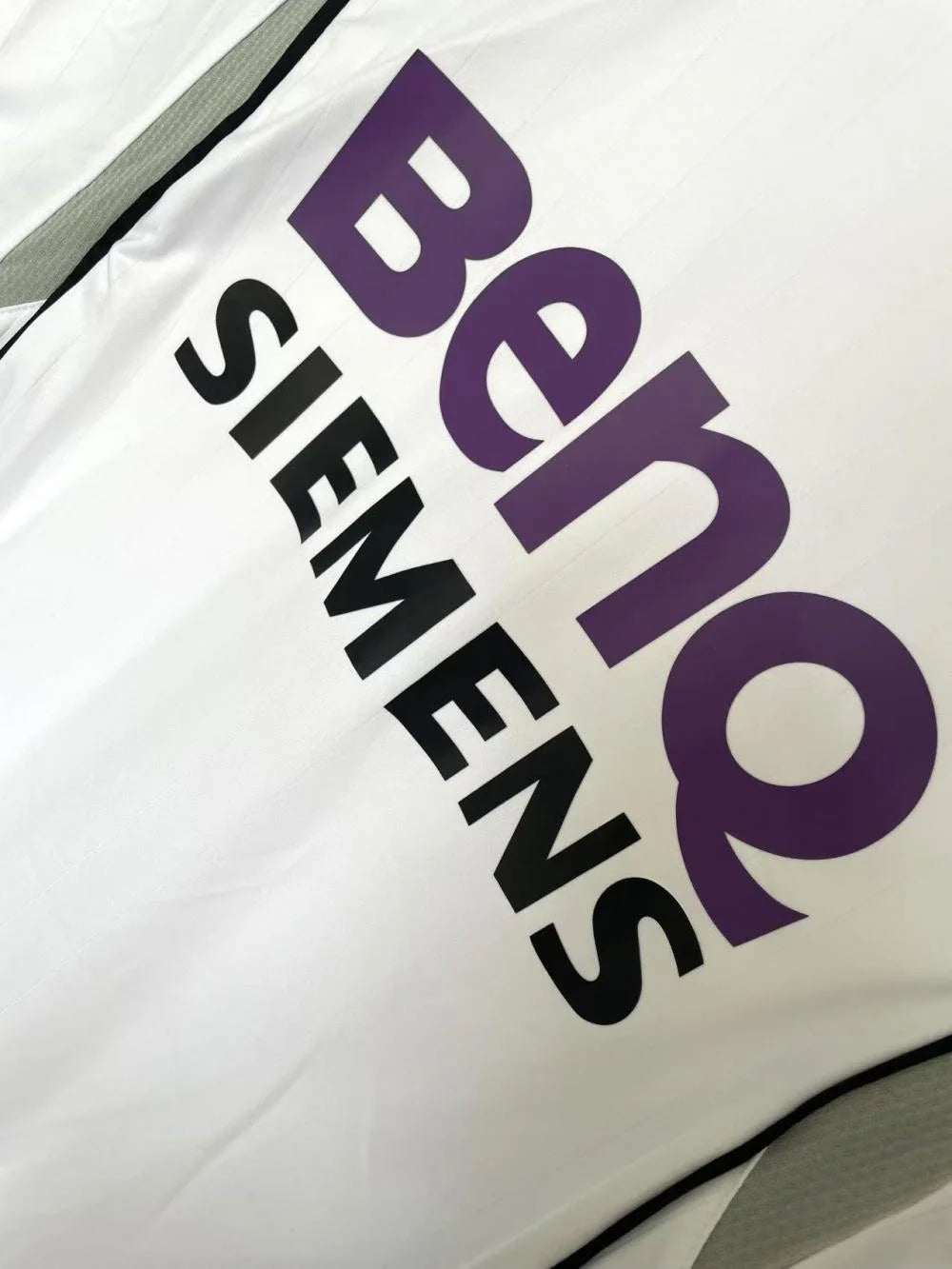 2006/2007 Retro Long Sleeve Real Madrid Home Jersey 1:1