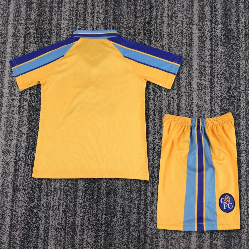1995-1997 Retro Chelsea Away Football Jersey 1:1 Kids Size
