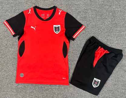 2026 Austria National Team Home Football Shirt 1:1 Kids Size