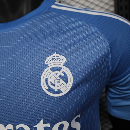 2025/2026 Player Version Real Madrid Special Edition Blue Football Jersey 1:1