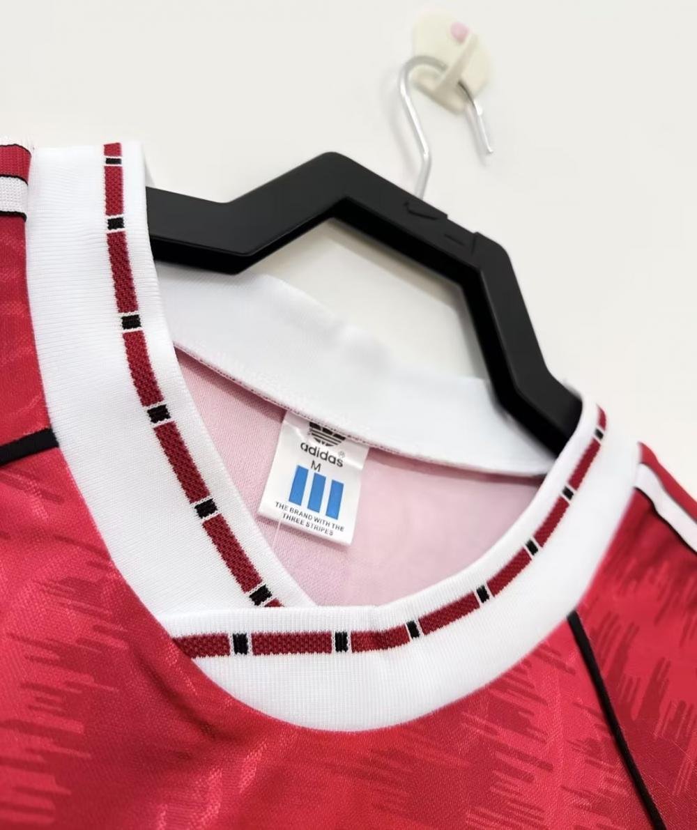 1990-1992 Retro Manchester United Home Football Shirt 1:1