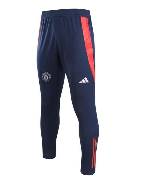 2024/2025 Manchester United Half-Pull Training Suit Red and black print Football Shirt 1:1 Set