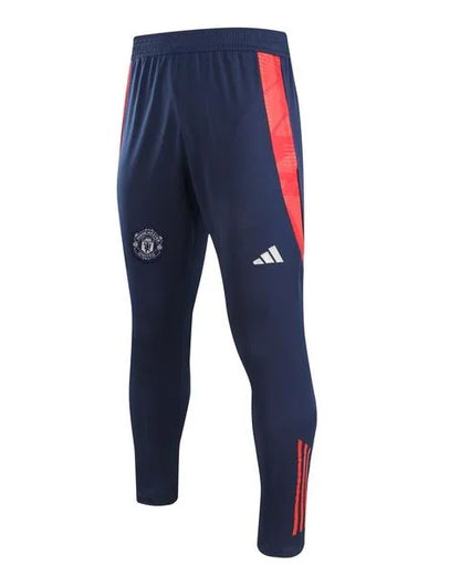 2024/2025 Manchester United Half-Pull Training Suit Red and black print Football Shirt 1:1 Set