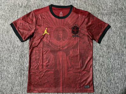 2025/2026 Brazil Jesus Wine Red Football Shirt 1:1