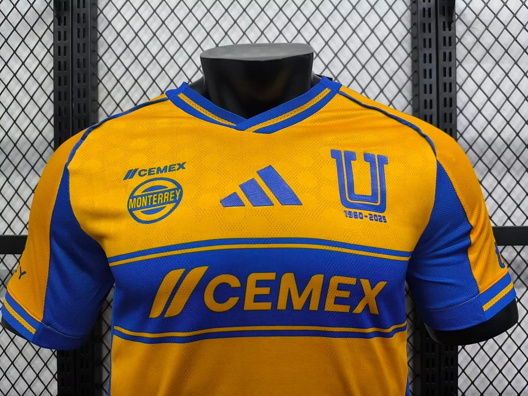2025/2026 Player Version Tigres Home Football Jersey 1:1