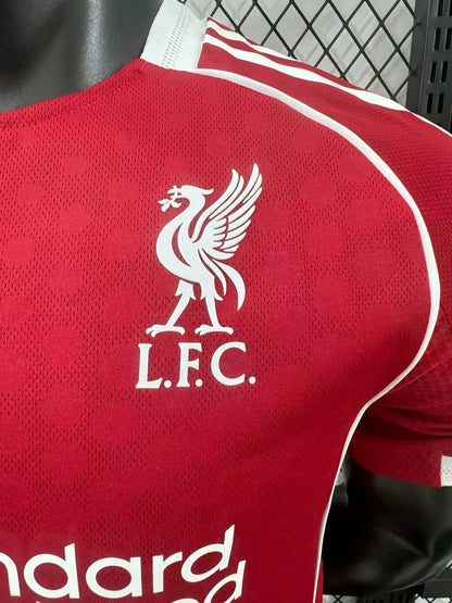 2025/2026 Player Version Liverpool Home Football Jersey 1:1