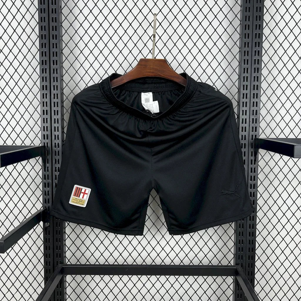 2024/2025 AC Milan 125th Black Goalkeeper Shorts 1:1