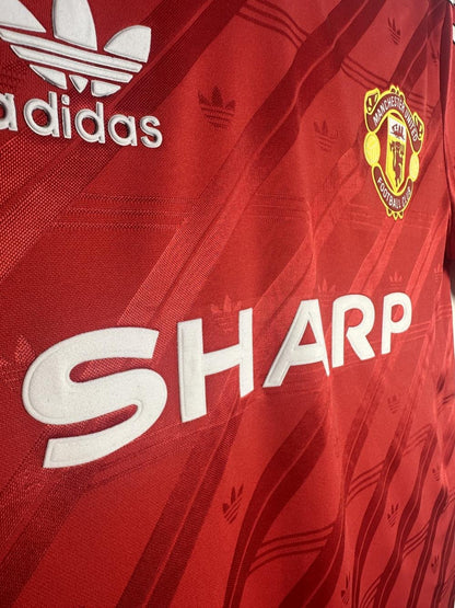 1986/1988 Retro Manchester United Home Football Shirt 1:1